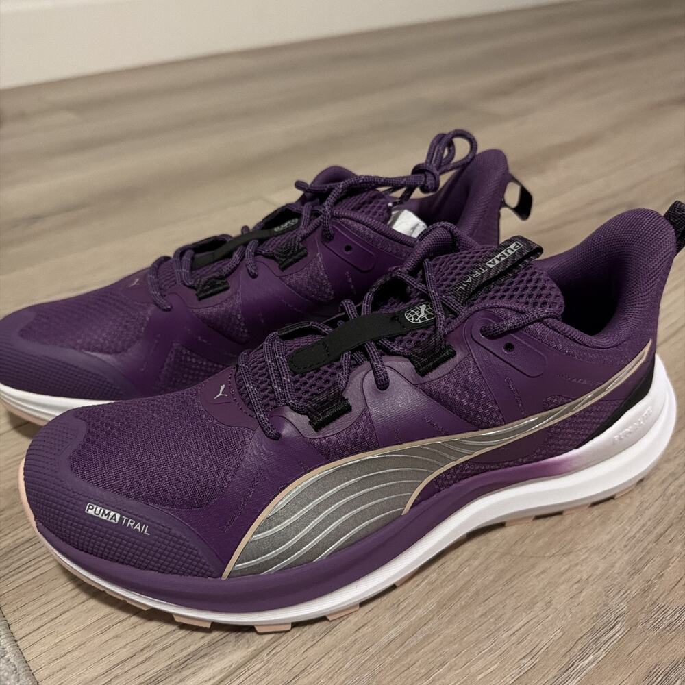 PUMA Womens Reflect Lite Trail Running Sneakers Shoes 10.5